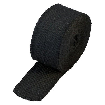 50mm Wide Heatshield Exhaust Wrap - 3 Metres - Black - 322010B