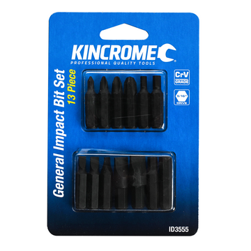 Kincrome Impact Bits 5/16" Drive 13 Piece - ID3555