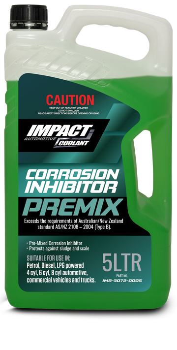 Impact Coolant Corrosion Inhibitor Premix 5L IM8-3072-0005