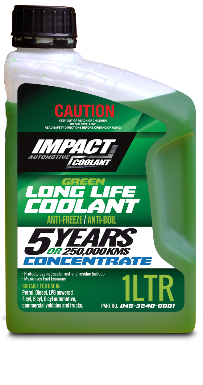 Impact Coolant Green Long Life Concentrate 1L IM8-3240-0001