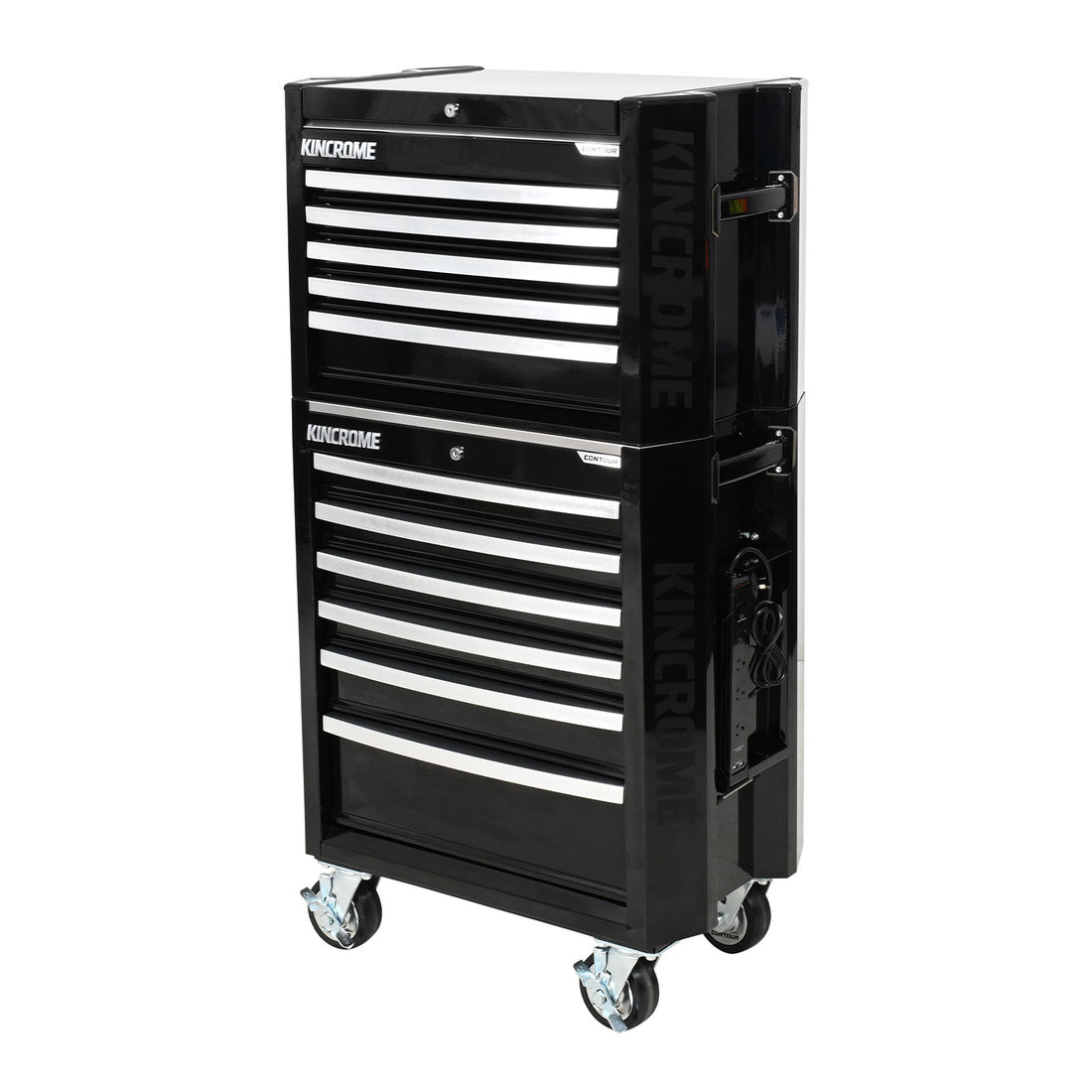 Kincrome CONTOUR Workshop Tool Kit 299 Piece 11 Drawer (29") Black - K1951B (Bulky Item Pickup only)