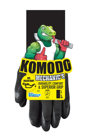 Komodo Mechanic's General Purpose Oil Resistant Gloves Size XL - 630204