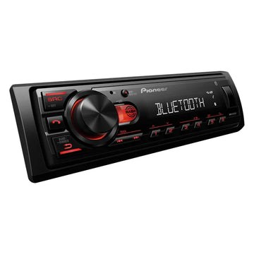 Pioneer MVH-S235BT Single DIN Mechless Media Receiver with Bluetooth and Front USB Input