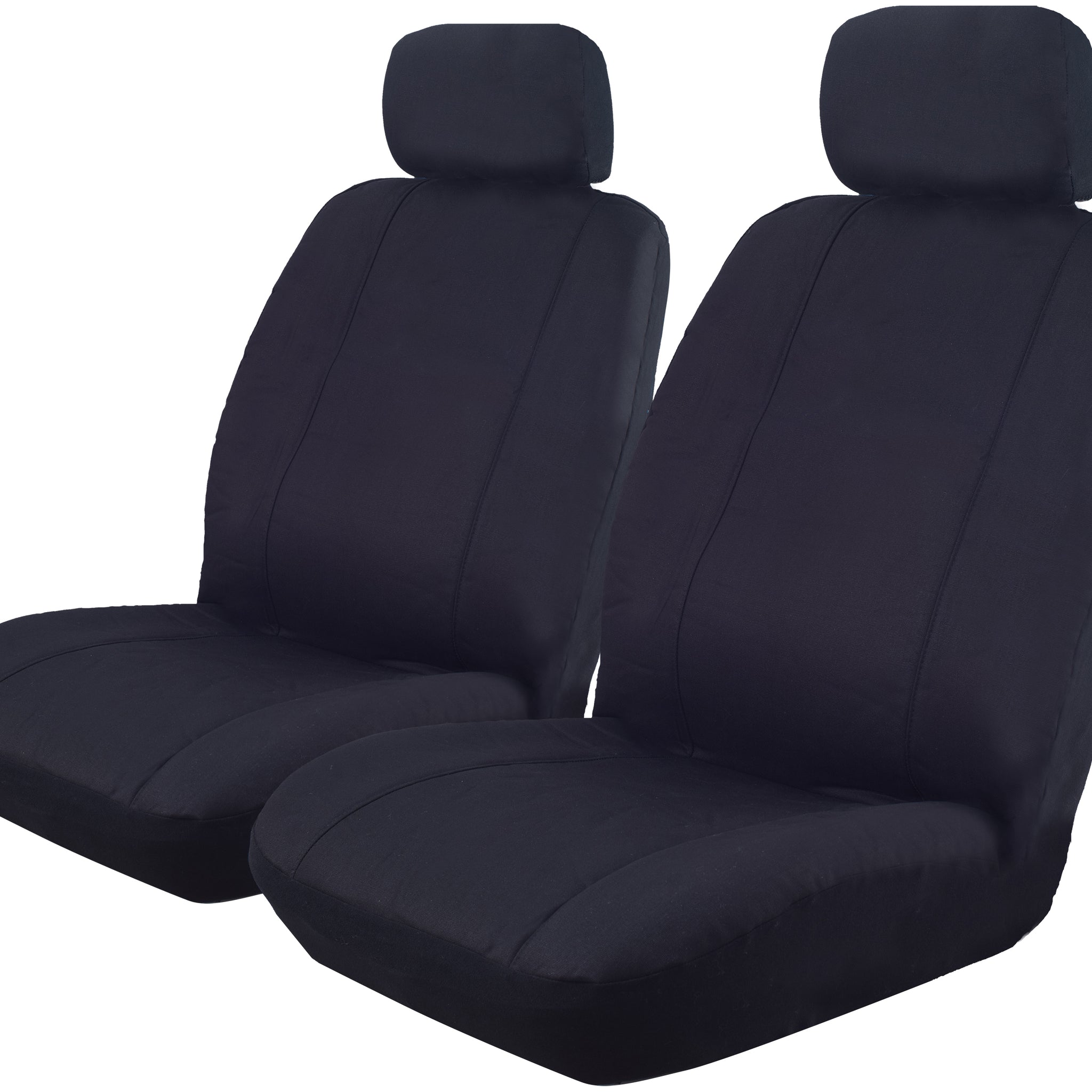 Ilana Car Seat Covers Outback Canvas Size 30 Universal Deploy Safe Black - OUT30DSBLK