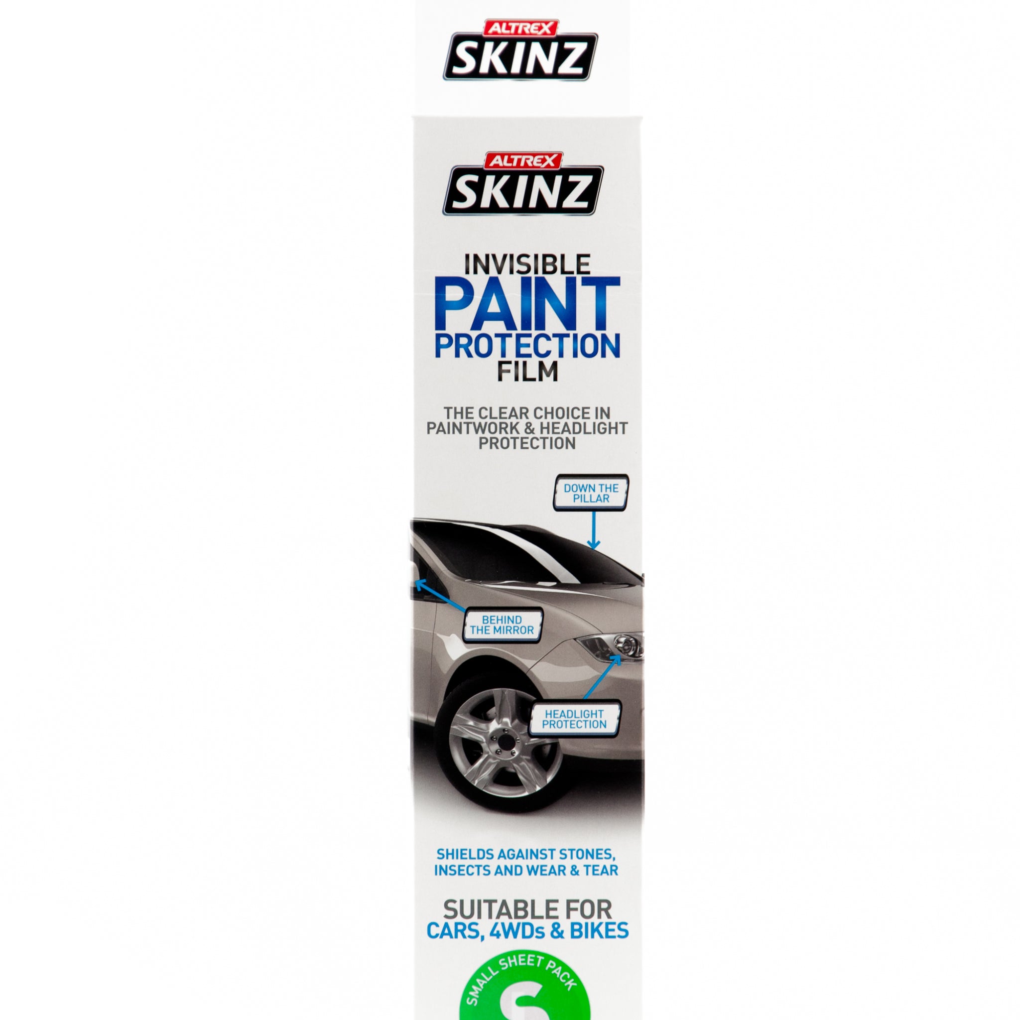 Skinz Paint Protection Film Small 600 x 305 x 0.04mm