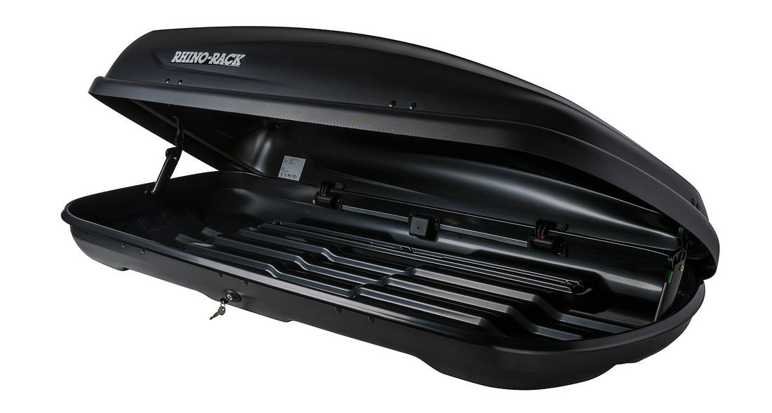 Rhino-Rack Masterfit Roof Box 370L Black - RMFT370A (Pickup Only)