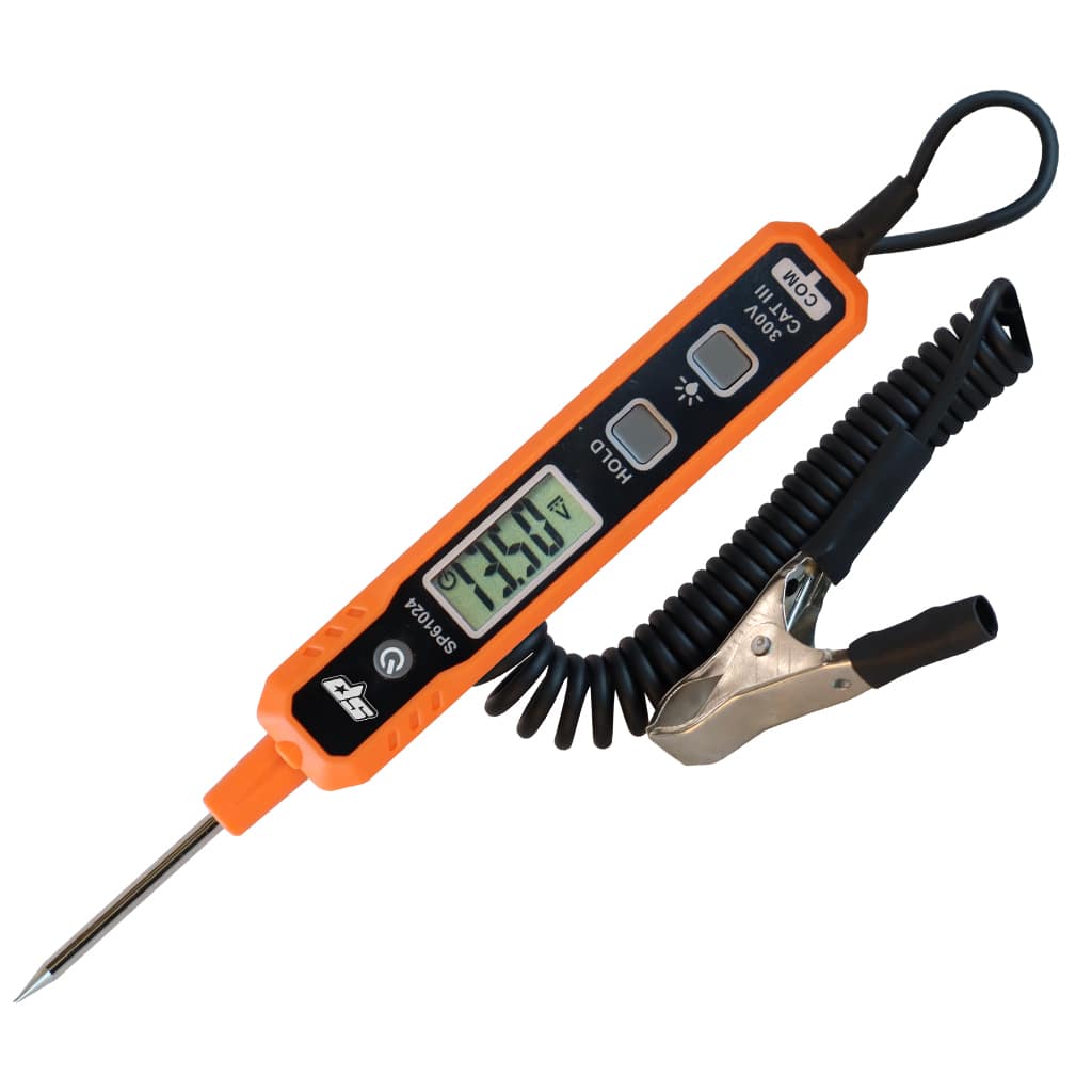 SP Tools Circuit Tester - Volts, Ohms & Continuity - Auto Ranging - 0.8 to 100 Volts DC - SP61024