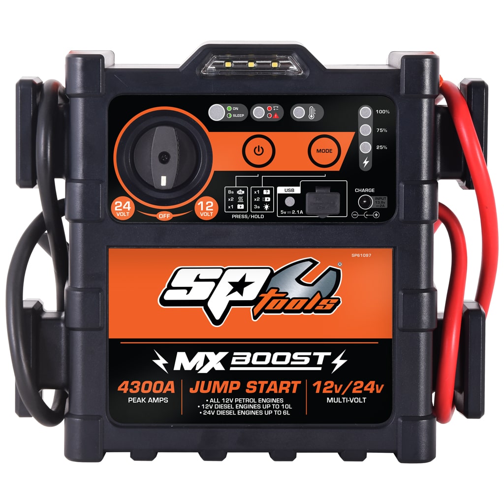 SP Tools Jump Starter / Power Bank - 4300A  - 12v/24v - MX Boost - SP61097