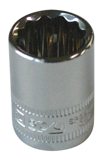 SP Tools 3/8 inch Dr Sockets - 12pt Metric - Individual, Size: 7mm - SP22007