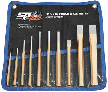 SP Tools Punch & Chisel Set - 10pc - SP30841