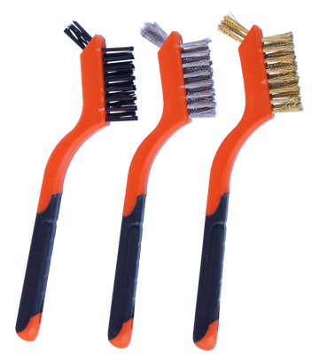 SP Tools Wire Brush Set - Mini 180mm - 3pc - SP30890