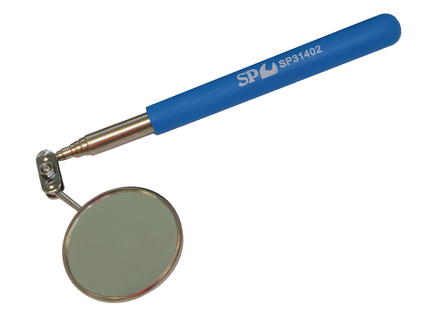 SP Tools Inspection Mirror - Telescopic Round - Individual, Sizes: 57mm - 250 to 930mm - SP31402