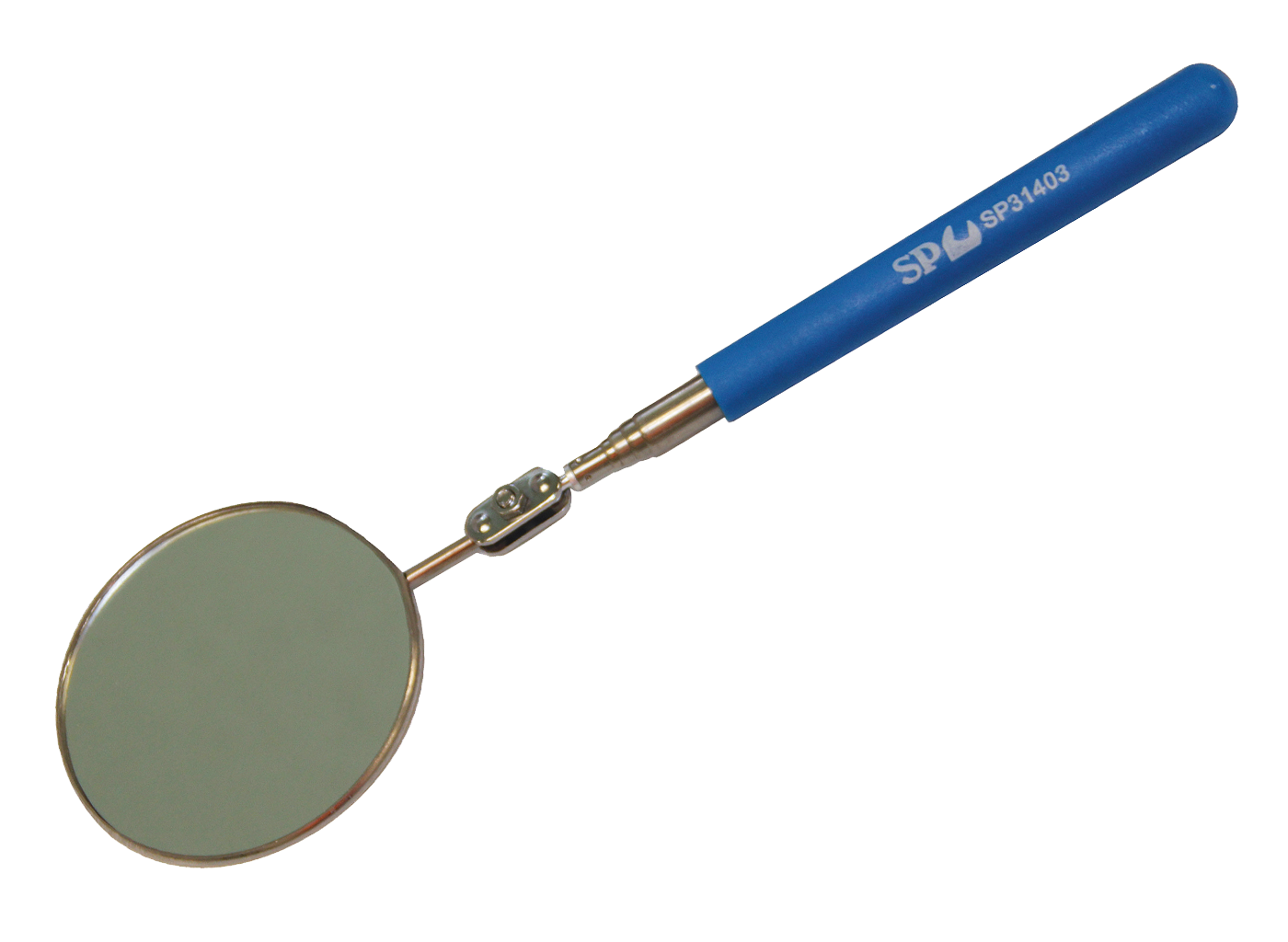 SP Tools Inspection Mirror - Telescopic Round - Individual, Sizes: 82mm - 280 to 800mm - SP31403