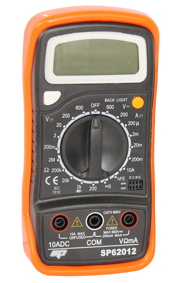 SP Tools Digital Multimeter - Electrical SP62012