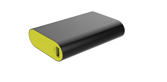 Sprout Compact Alloy 10000mAh Powerbank - Black - SPBC10000BK (Delivery Only)