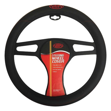 SAAS SWC005 Steering Wheel Cover Black 380mm