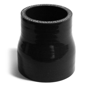 SAAS Straight Silicone Reducer 57 x 51mm (2.25 x 2 Inch), 76mm Length - Black - SSH515776