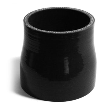 SAAS Straight Silicone Reducer 76 x 70mm (3 x 2.75 Inch), 76mm Length - Black - SSH707676