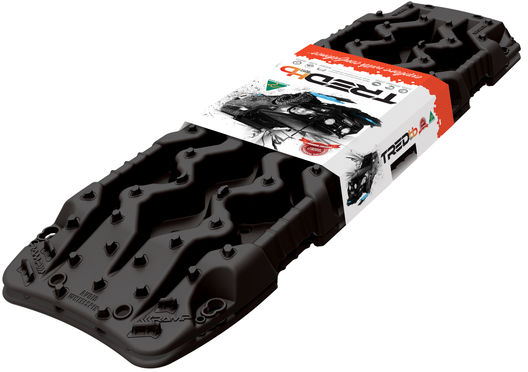 Tred HD Recovery Tracks Black 1100mm - TREDHDBK