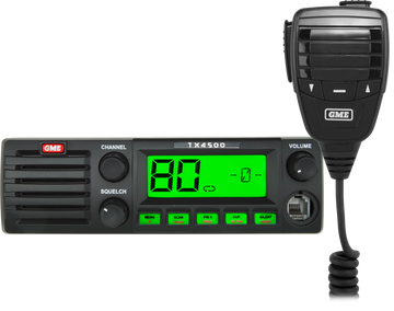 GME 5 Watt DIN Mount UHF CB Radio with ScanSuite, and bonus LED LENSER IW4R TX4500S-IW4R