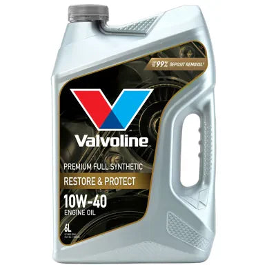 Valvoline Restore & Protect 10W-40 Premium Full Synthetic Engine Oil 6L - 1492.06