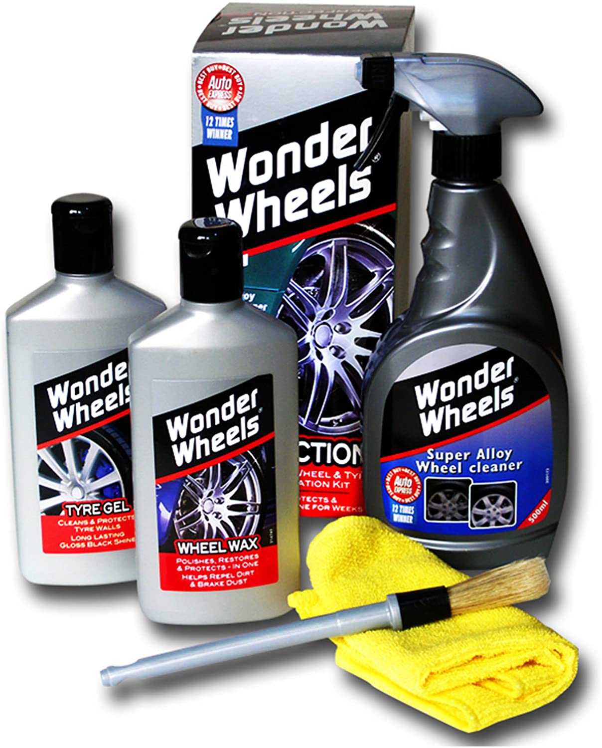 Wonder Wheels Wheel & Tyre Perfection Kit - 5 Piece - WWP001