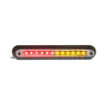 LED Autolamps 235BBSTI12/2 LED Rear Combination Surface Mount Strip Lamp - Stop/Tail/Indicator