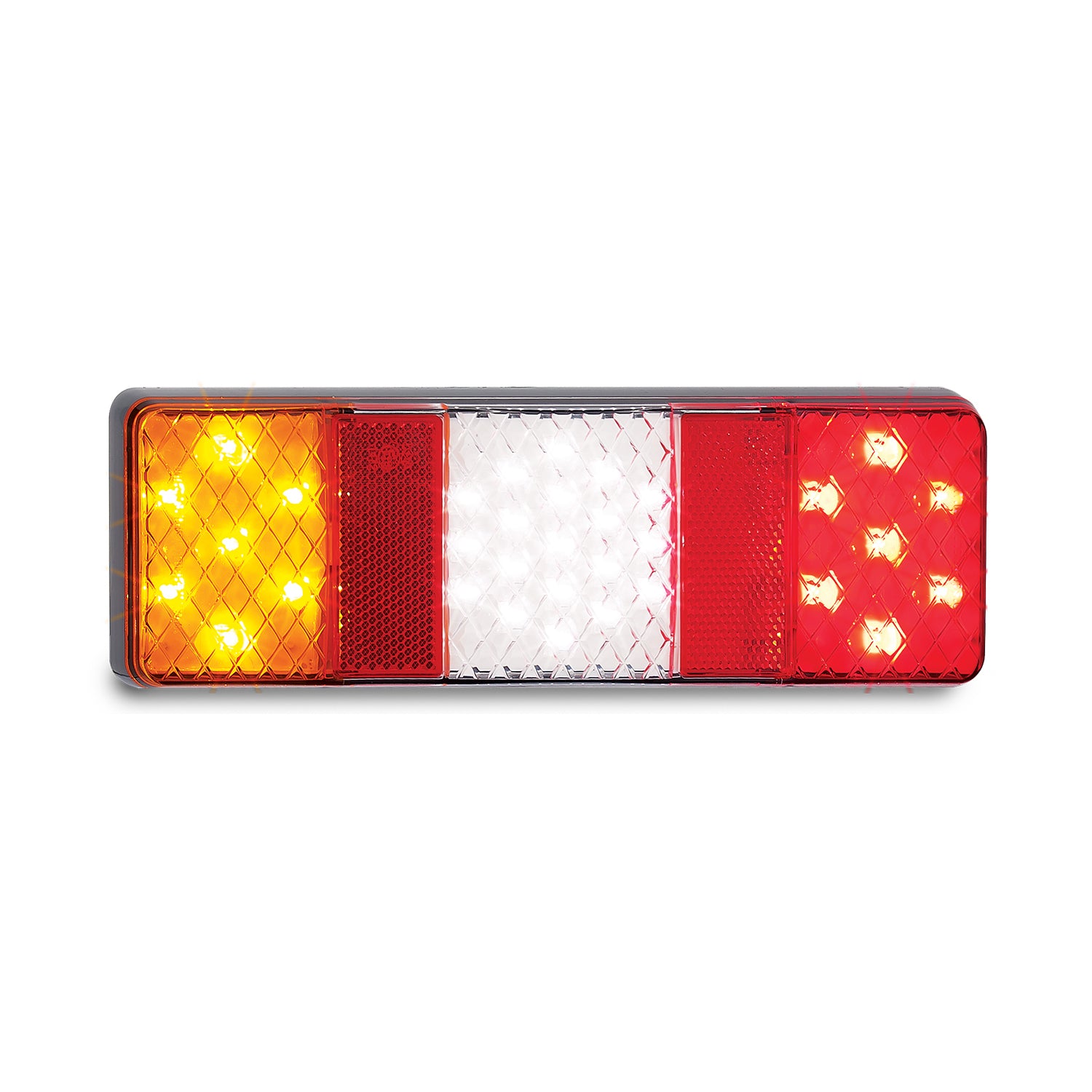 LED Autolamps 250ARWM Rear Combination LED Lamp with Inbuilt Reflector - Stop/Tail/Indicator/Reverse