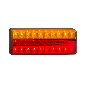 LED Autolamps 275AR Rear Combination LED Lamp with Inbuilt Reflector - Stop/Tail/Indicator