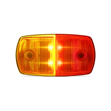 LED Autolamps 69ARM LED Red/Amber Side Marker Lamp