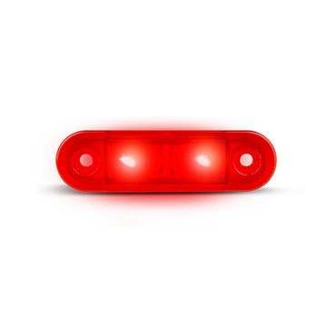 LED Autolamps 7922RM2 LED Rear End Outline Marker Lamp - Recessed Fitting