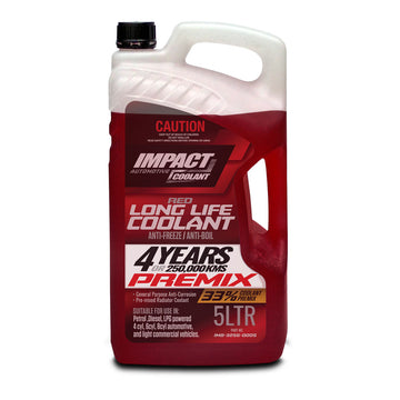 Impact Coolant Red Long Life Premix 5L IM8-3256-0005