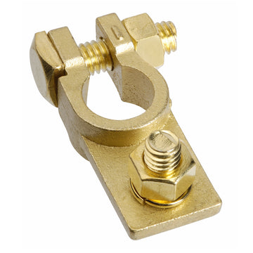 Projecta BT10-N1 Brass Square Mount - Negative Terminal Clamp