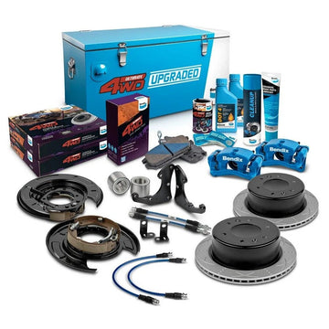 Bendix Big Rear Brake Upgrade Kit - U4WD-D2D300R+2 (Bulky Item - Freight charges apply)