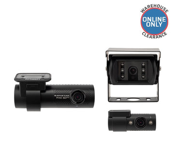 BlackVue DR750X-3CH Truck Plus 256GB Triple Channel Dash Cam (Front, Rear, Cabin) (Delivery Only)