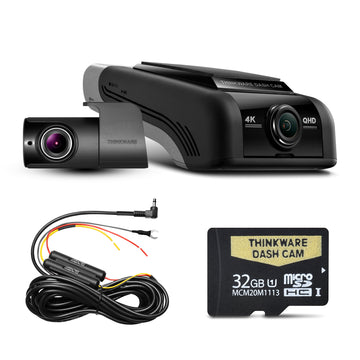 Thinkware U1000 4K Front and 2K Rear Dash Cam with Hardwiring Kit and 32GB SD Card - U4KD32