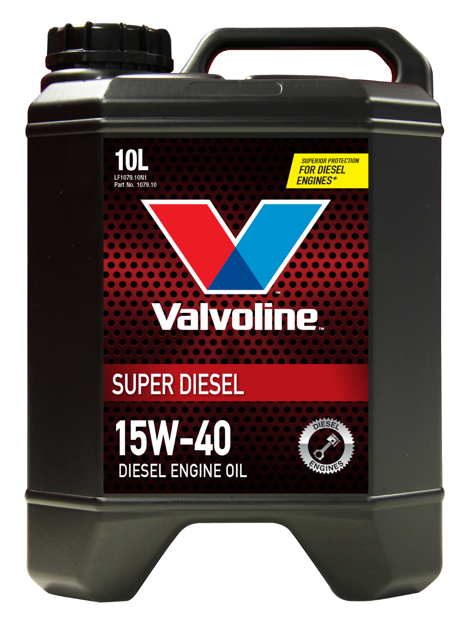 Valvoline Super Diesel Engine Oil 15W-40 10L - 1079.10 (Pickup only)