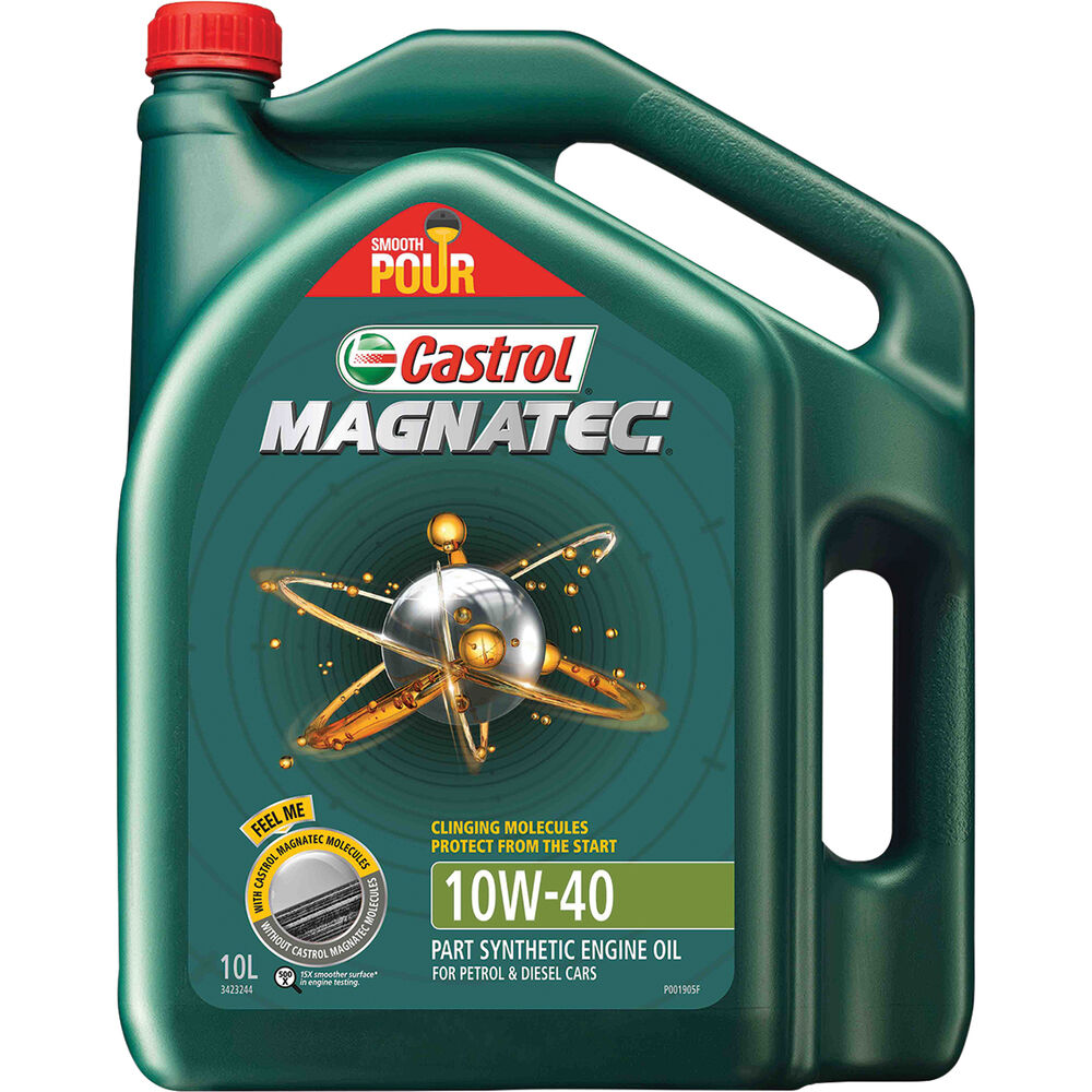 Castrol Magnatec Semi-Synthetic 10W-40 Engine Oil, 10L - 3423244