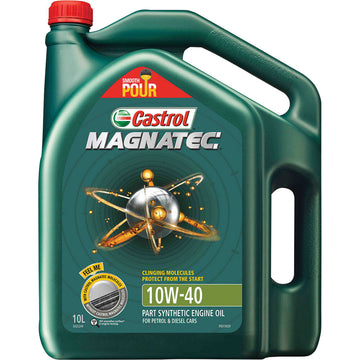 Castrol Magnatec Semi-Synthetic 10W-40 Engine Oil, 10L - 3423244