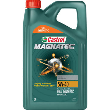 Castrol Magnatec 5W-40 Full Synthetic Engine Oil - 5L - 3428779