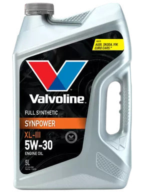 Valvoline SynPower XL III Full Synthetic 5W-30 Engine Oil, 5L - 1184.05