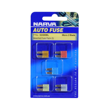 Narva 52400BL Micro 2 Blade Fuse Assortment