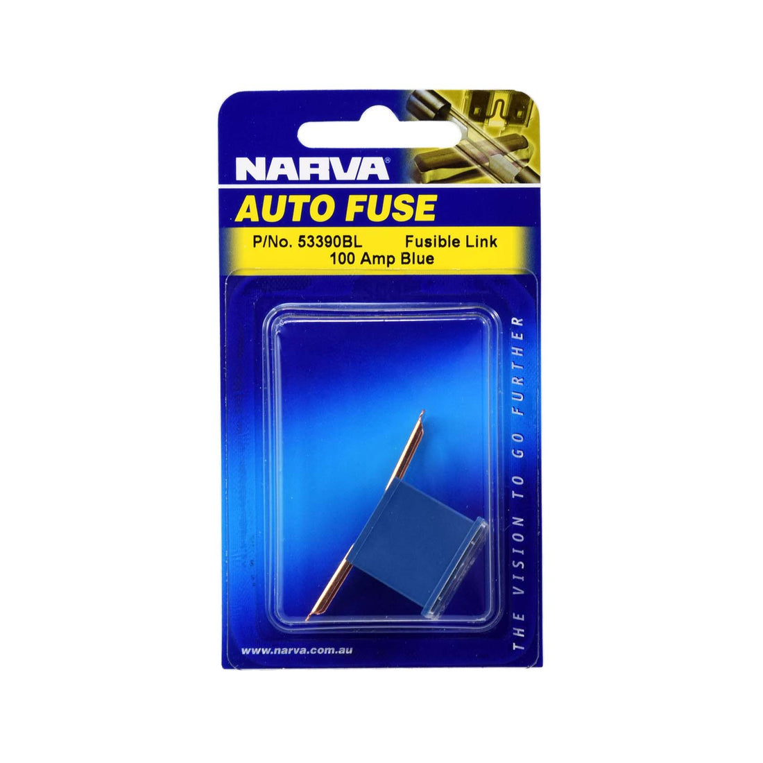 Narva 53390BL 100 Amp Blue Fusible Link - Short Tab