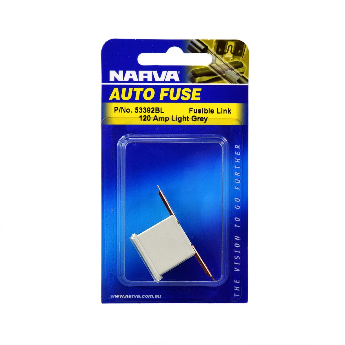 Narva 53392BL 120 Amp Grey Fusible Link - Short Tab