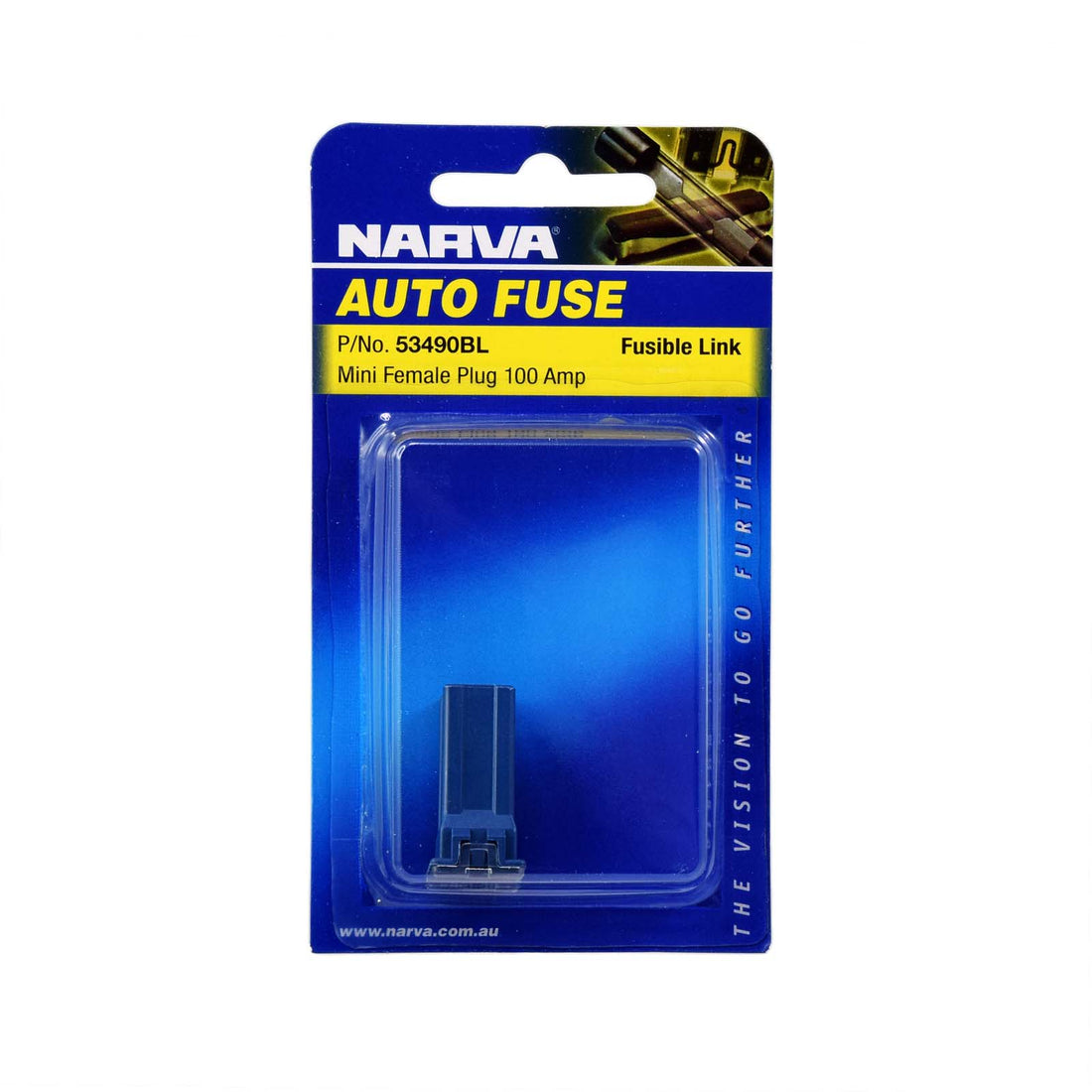 Narva 53490BL 100 Amp Purple Mini Female FusiBLe Link - Plug In