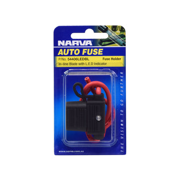 Narva 54406LEDBL Waterproof Standard ATS Blade Fuse Holder