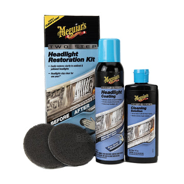 MEGUIAR'S G2970 TWO-STEP HEADLIGHT RESTORATION RESTORER KIT (Pick up Only)