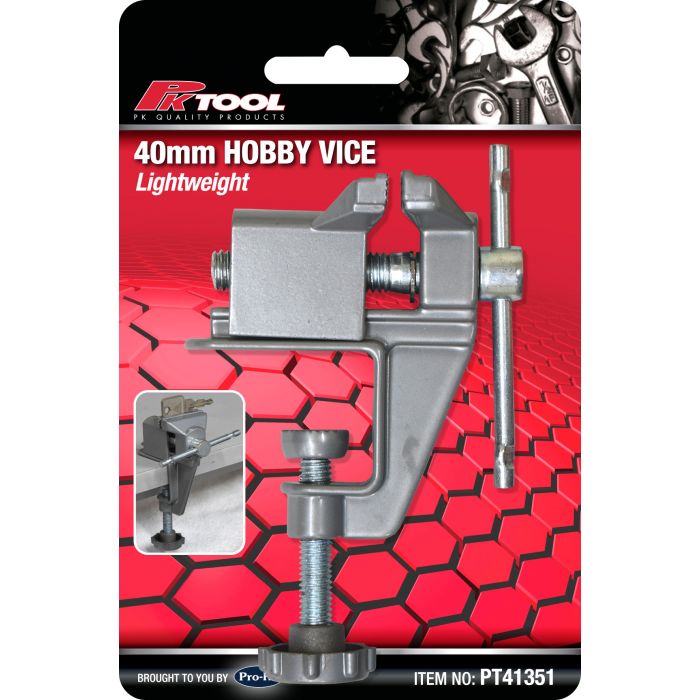 PKTool 40mm Aluminium Hobby Vice - PT41351