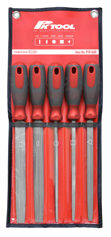 PKTOOL 5pc 200mm File Set - PT41600