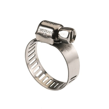 Tridon 11-18mm Stainless Steel Screw Clamp (Twin Pack) - MAH005C